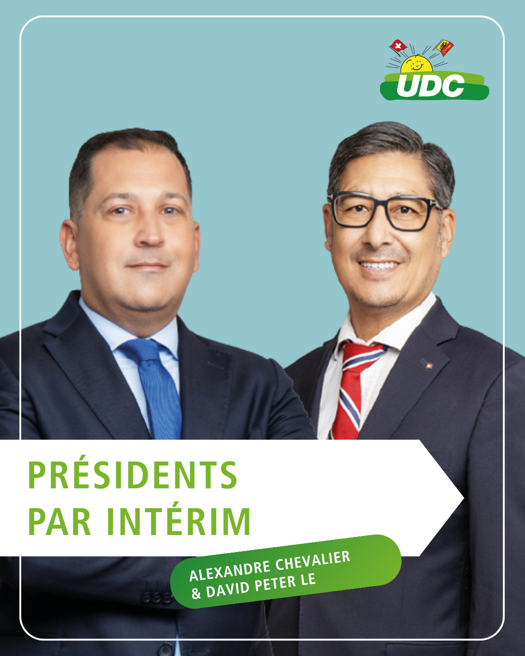 présidents par intérim UDC Genève
