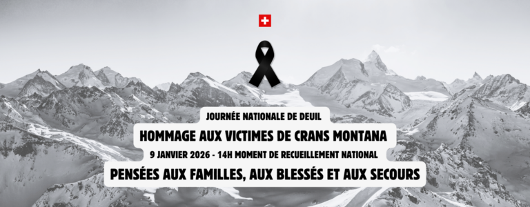 UDC en soutien aux victimes de Crans-Montana